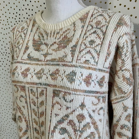 Vintage Knit 80’s Sweater - Picture 2 of 11
